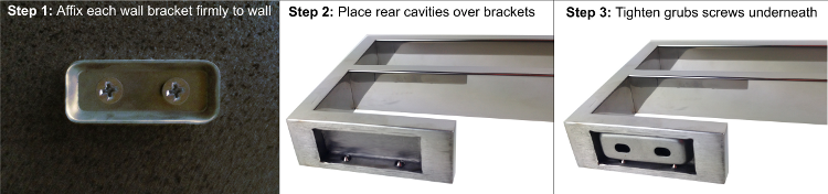 How to install a towel rail