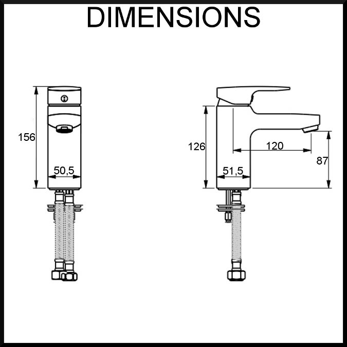 single-lever-basin-mixer-tap-dimensions