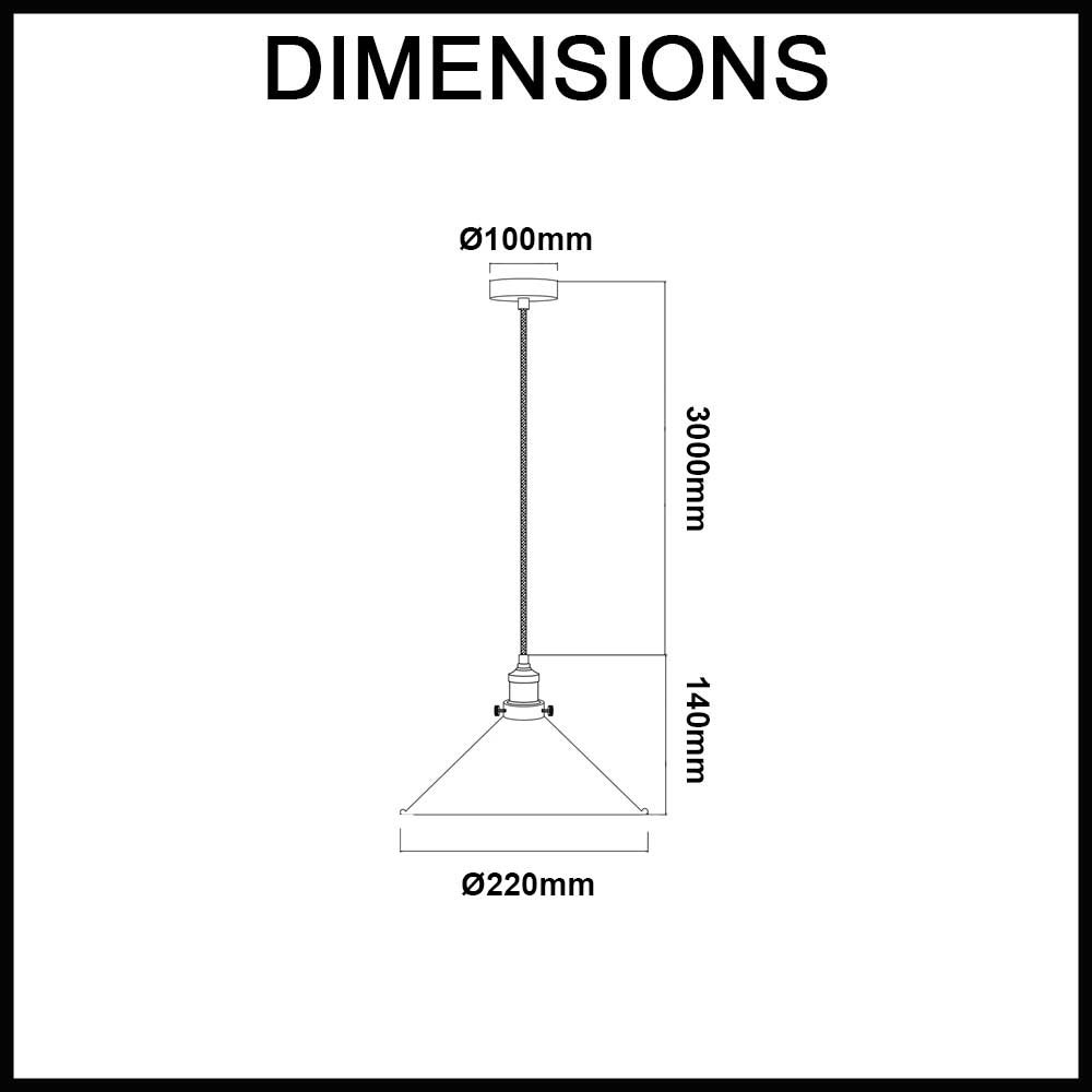 Cerema 140mm Height 220mm Width Interior Pendant Light - Coolie Metal - White
