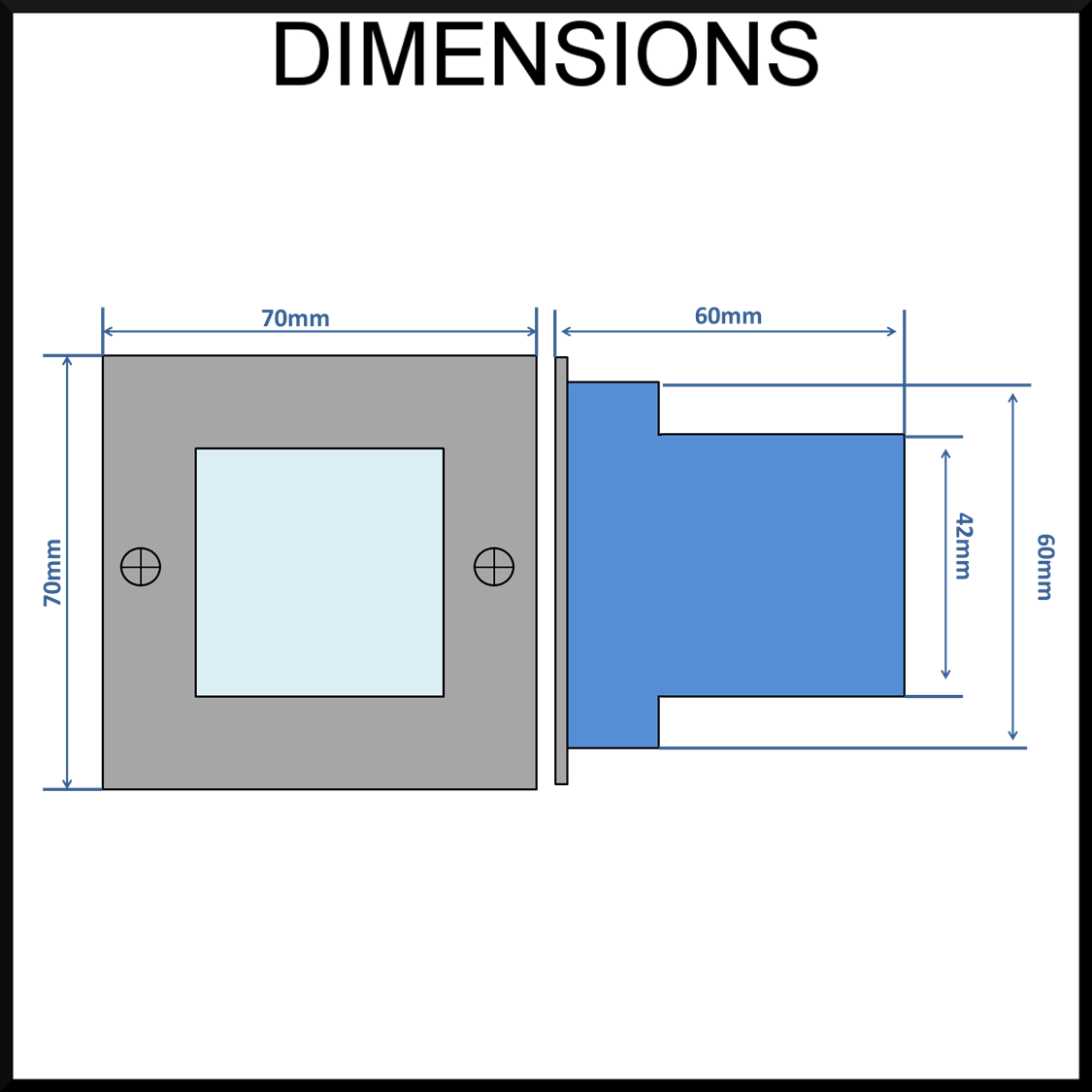 Harmon Outdoor Recessed Wall Light
