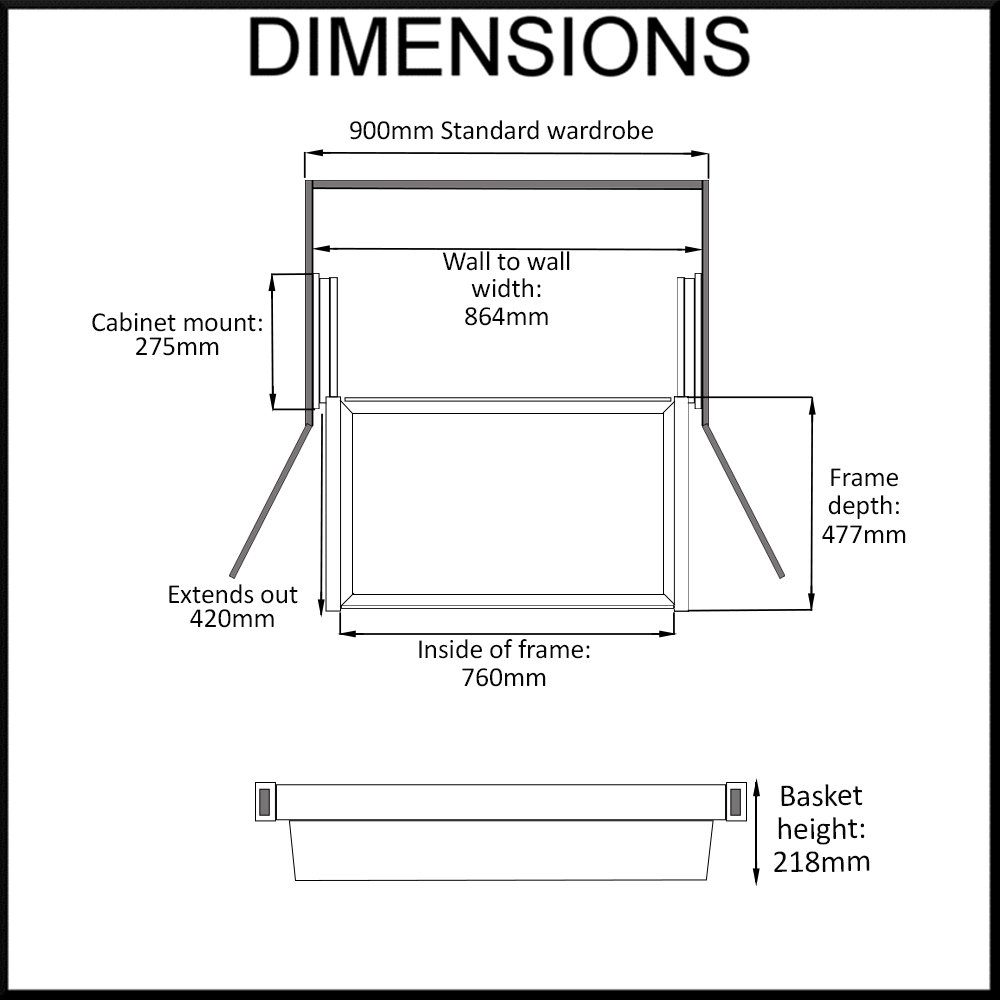 pull-out-wardrobe-basket-dimensions