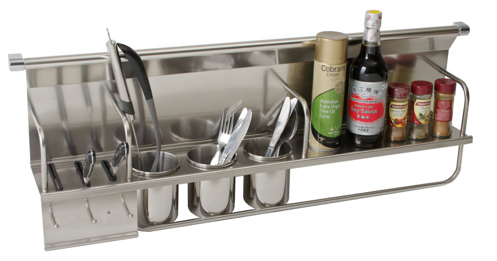 Chef Kitchen Wall Storage Organiser Rack