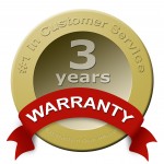 3 year warranty