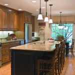 kitchen island with tap