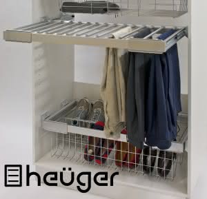 Heuger wardrobe with brand