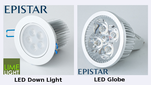 LED compared