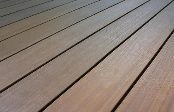 Composite wood decking