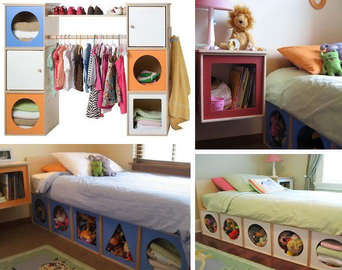 storage under bed