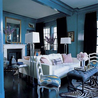 blue room