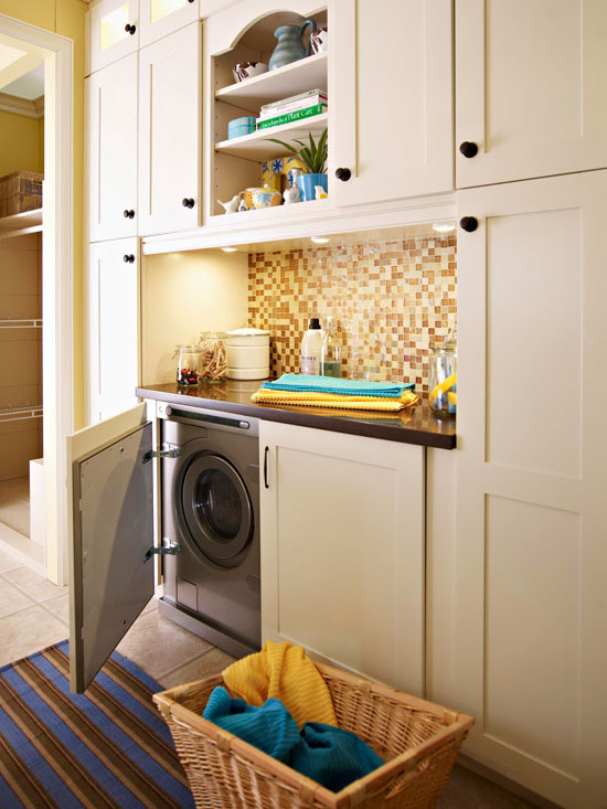 laundry good lighting