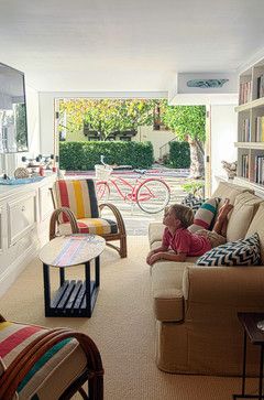 Converted pool room garage space