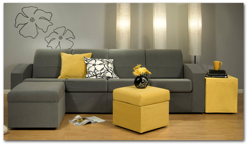 small sectional sofa