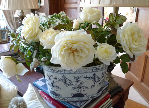 indoor-silk-flower-arrangement