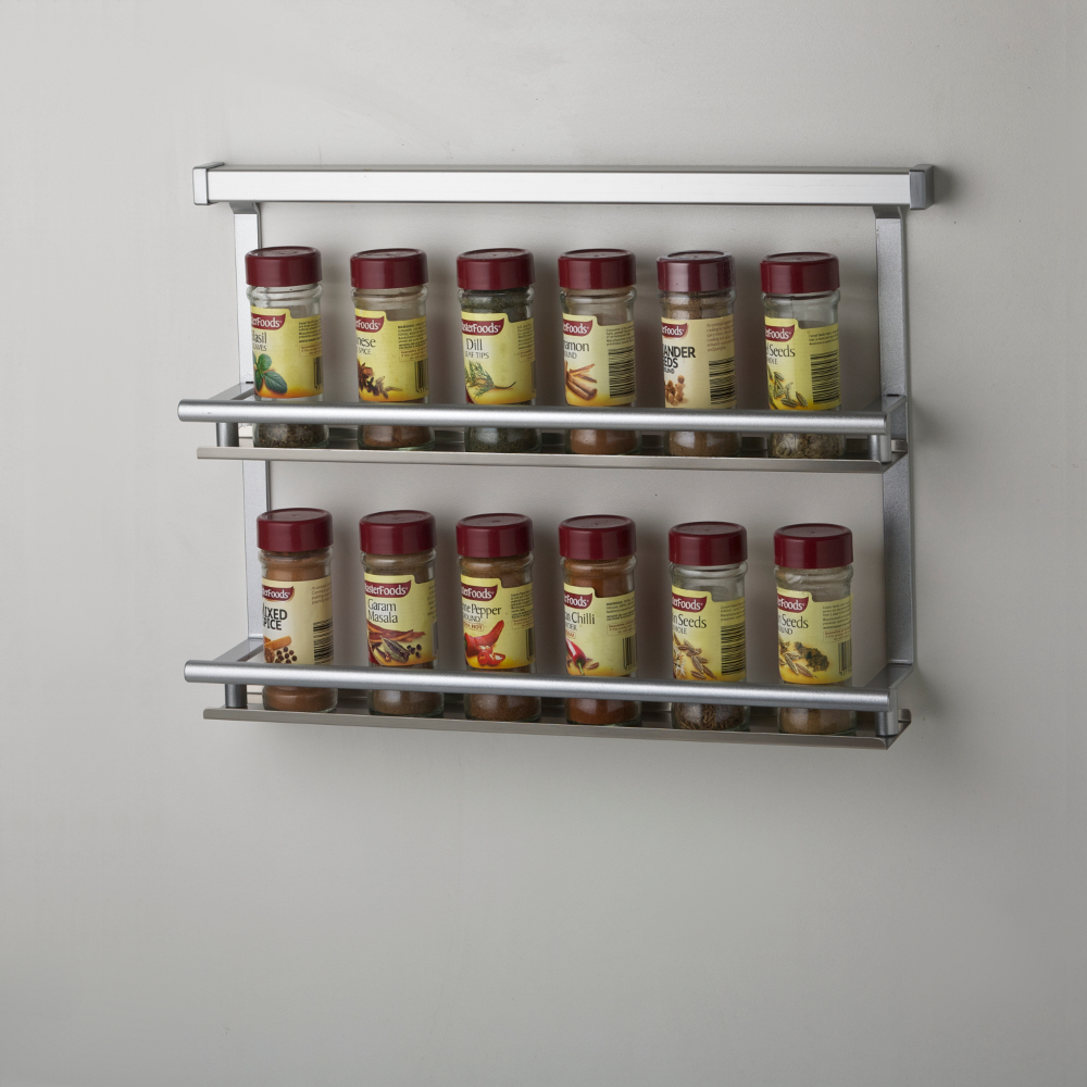 Kitchen Wall Storage - Spice Condiments Rack
