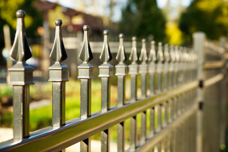 steel fence