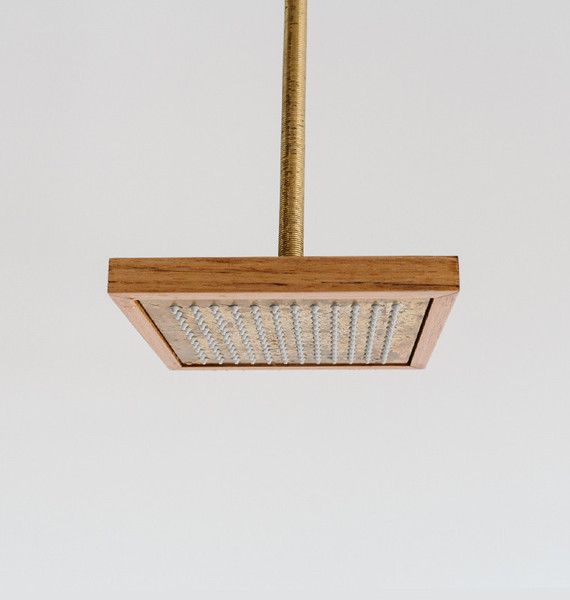 Raw-rustic-rain-shower-head-wood-brass