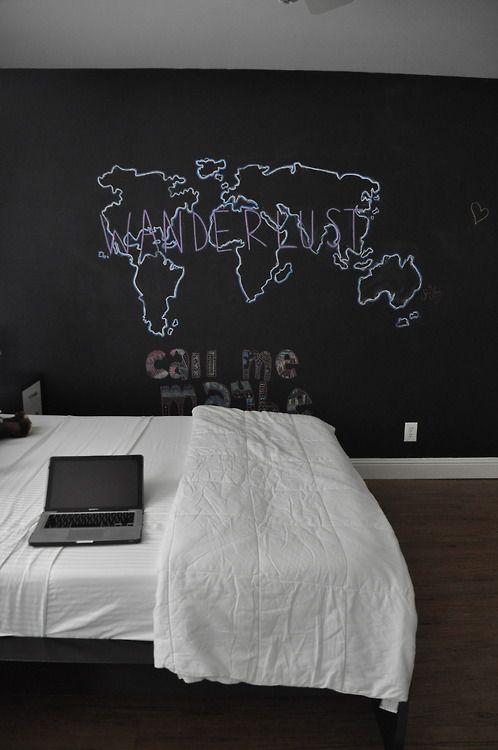 bedroom-feature-wall-chalkboard-blackboard-adult-organise