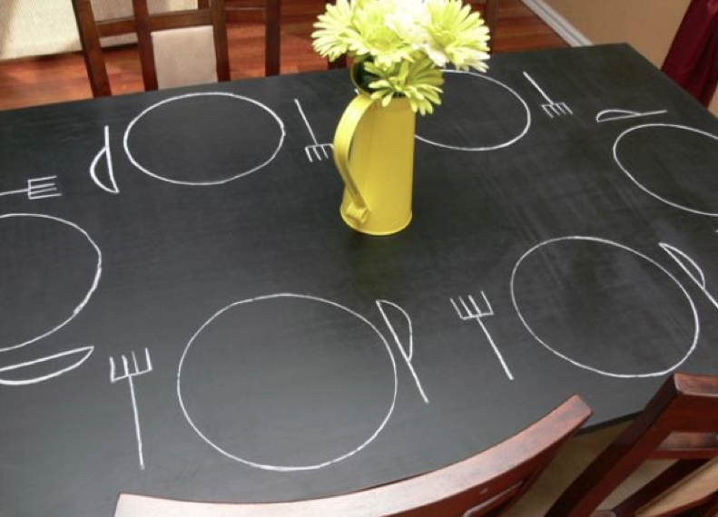 kitchen-chalkboard-table-setting-dining