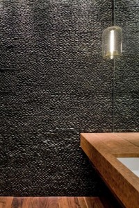 using stone in the bathroom