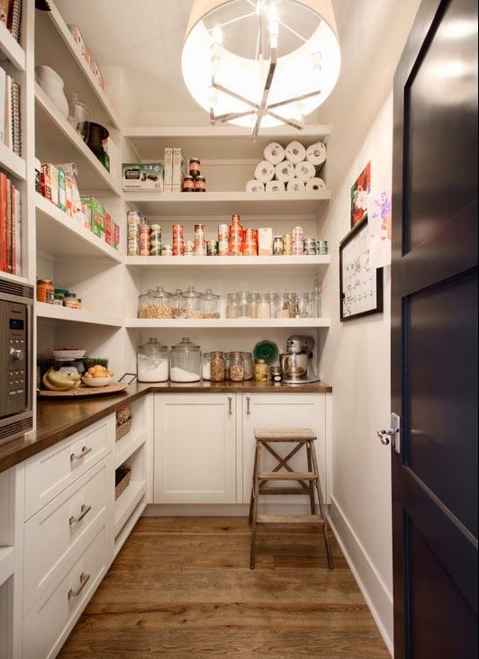 Kitchen Storage Solutions small butler pantry