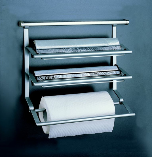 Kitchen Wall Storage - Triple Roll Dispenser