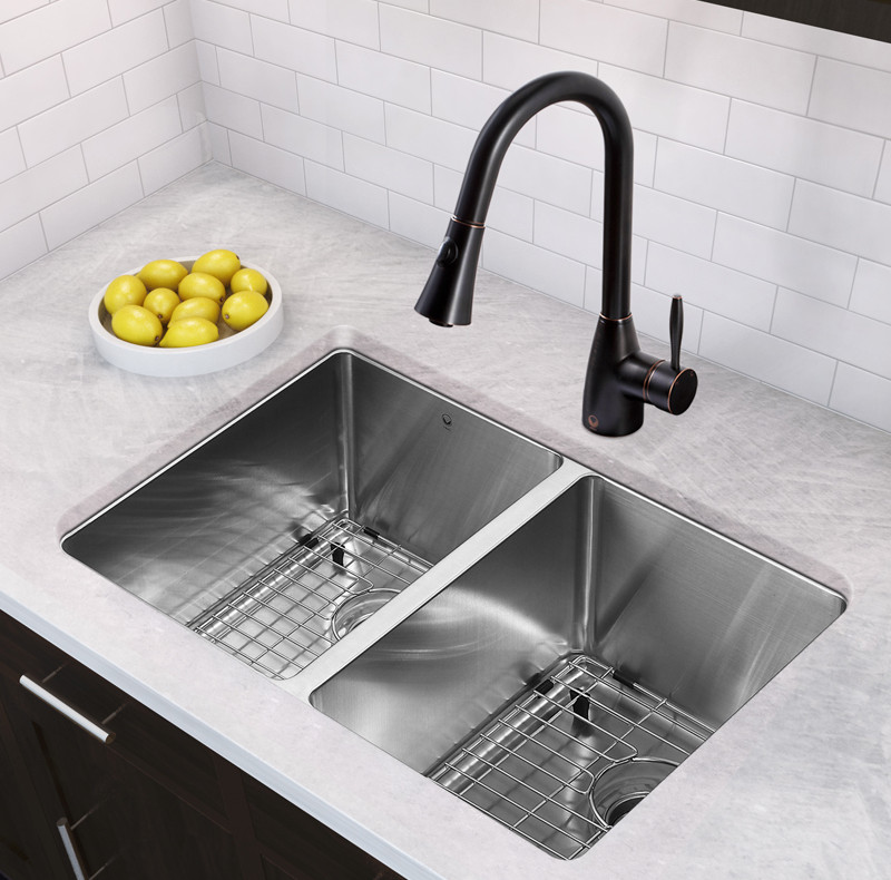 deep double kitchen sink undermount stainless steel kitchen sink 304