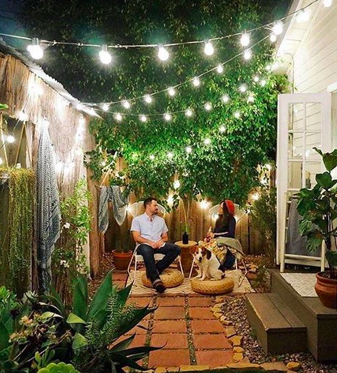 fairy lights garden lighting