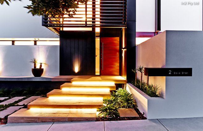 garden lighting stair lights