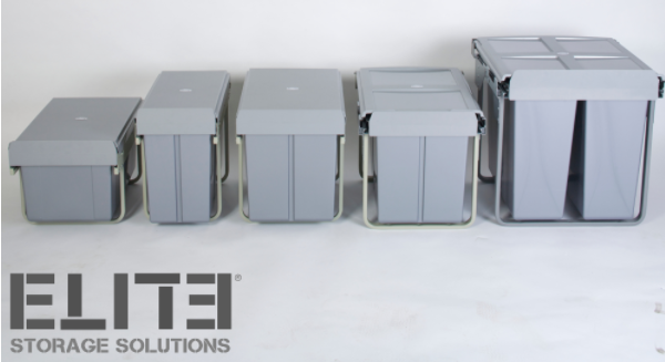 Pull-out Kitchen Bins pull out bin range, garbage bin, under sink bin