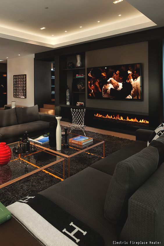 man cave home theatre idea