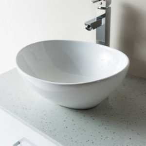 wall-hung vanities for small bathrooms Bathroom Vanity Ceramic Basin Stone Top Modern Ensuite - 750mm - Wall Hung