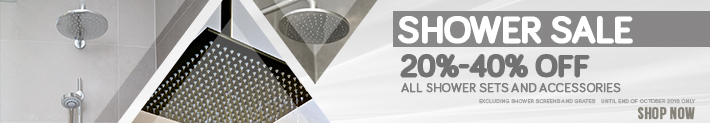 banner shower sale
