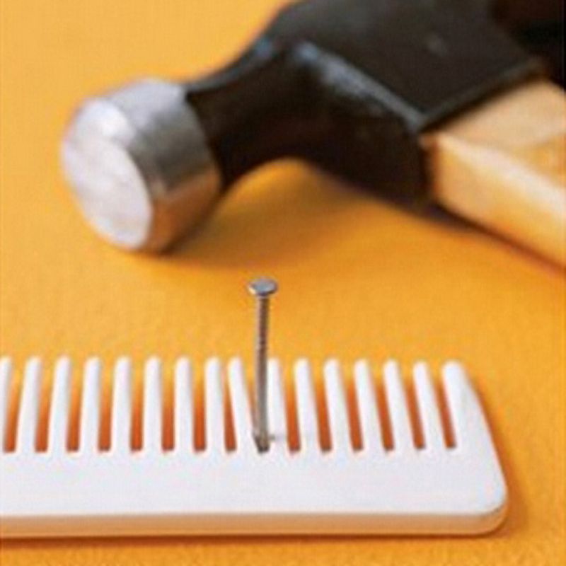 Hammering Safely with A Comb safely hammer with comb