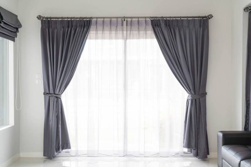 Window Curtains curtains on large windows