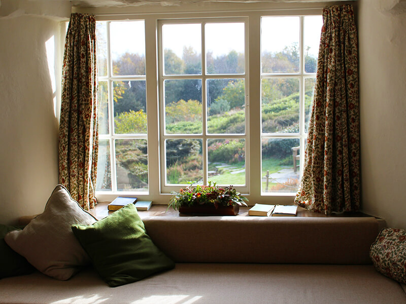 Open Curtains print curtains