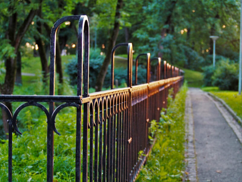 Steel Fencing iron grill fence