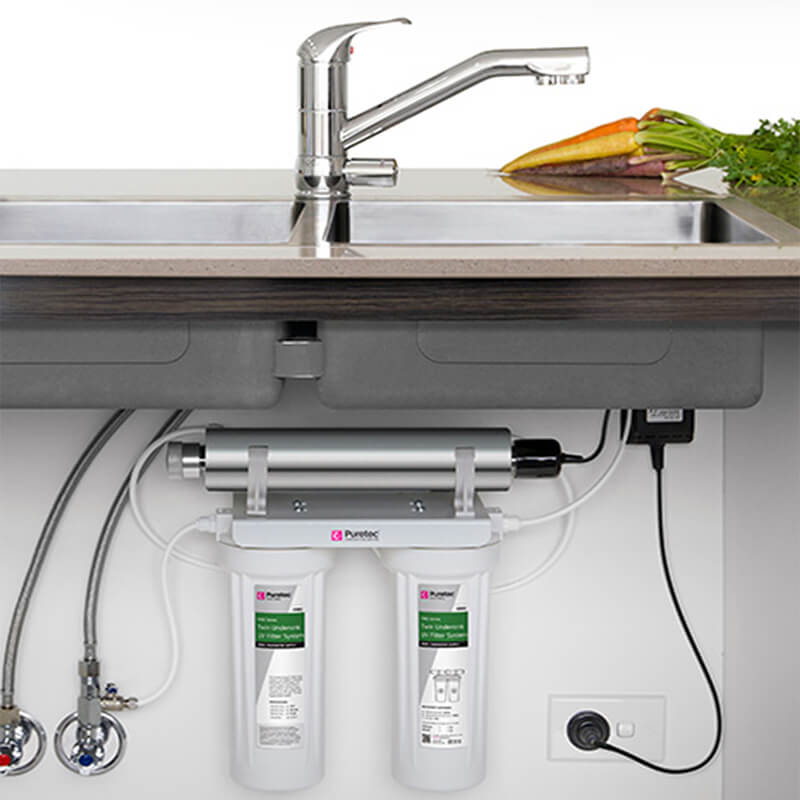 Tripla T2 Undersink Filter with Mixer Tap tri-flow faucet, undersink filter, water purifier