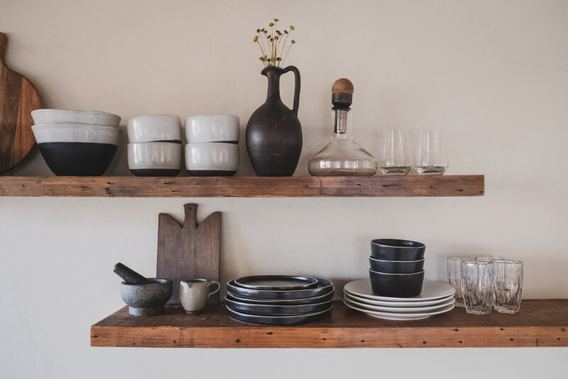 Kitchen Shelves kitchen storage, kitchen shelf, wood shelves