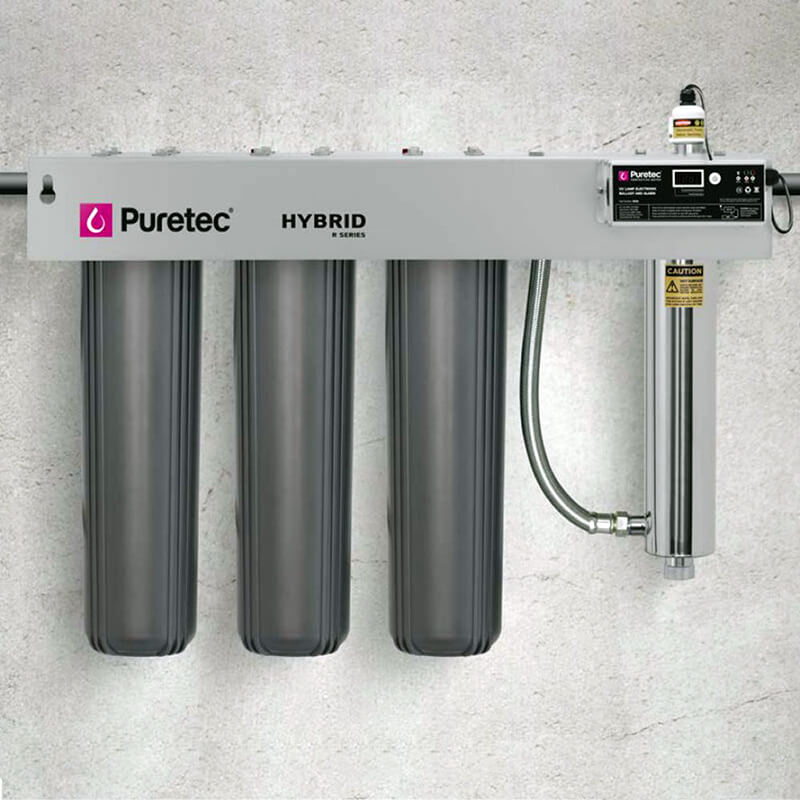 Puretec Hybrid R11 - Triple Filtration and Ultraviolet water filter, triple filter, uv water filter