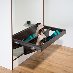 pull-out shoe rack