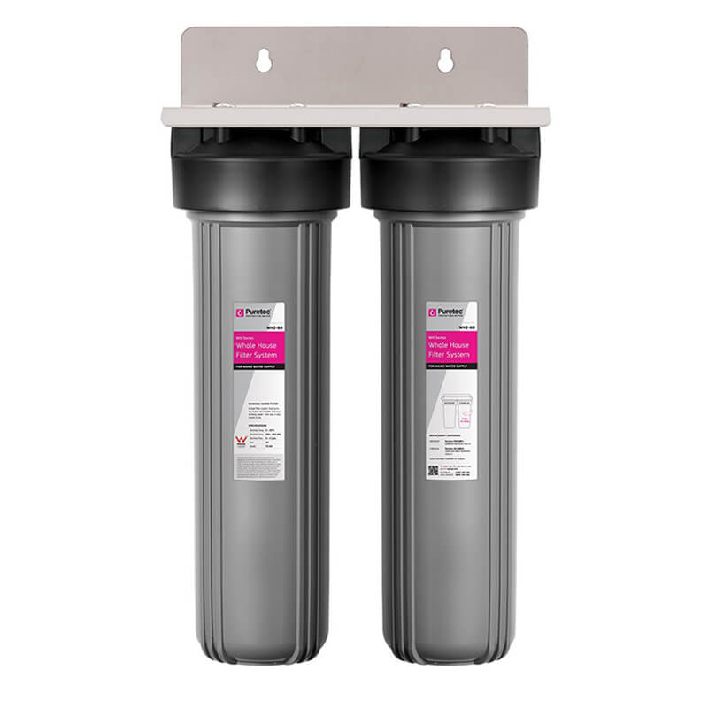 Puretec WH2 - Dual Stage Water Filter for the Whole House mains water filter, whole house filter, dual stage water filter