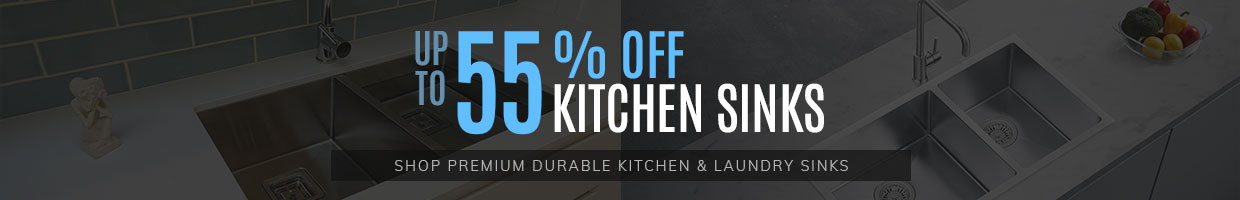 Get up to 55% OFF kitchen sinks today! Get up to 55% OFF kitchen sinks today!