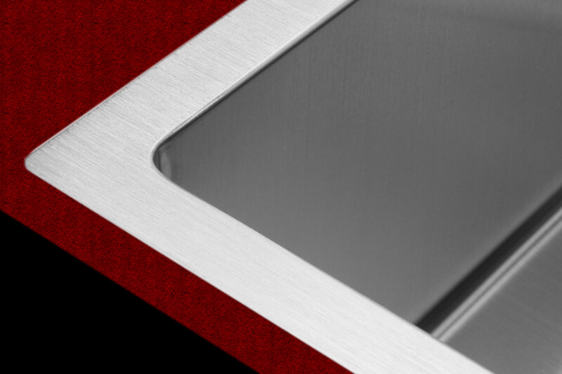 handmade stainless steel sink